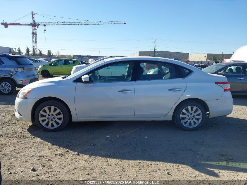 2015 Nissan Sentra S/Sv/Sr/Sl VIN: 3N1AB7AP8FL651460 Lot: 12429537