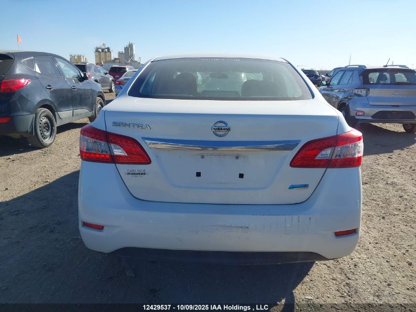 2015 Nissan Sentra S/Sv/Sr/Sl VIN: 3N1AB7AP8FL651460 Lot: 12429537