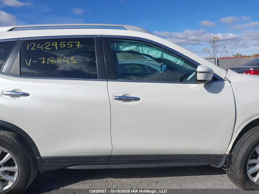 2018 Nissan Rogue Sv/Sl VIN: 5N1AT2MVXJC718843 Lot: 12429557