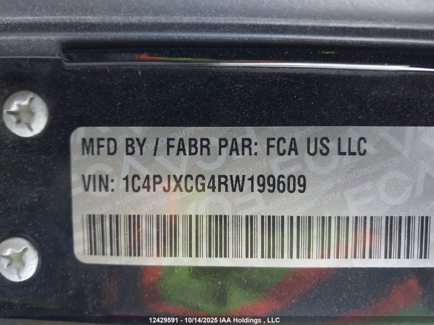 2024 Jeep Wrangler Rubicon VIN: 1C4PJXCG4RW199609 Lot: 12429591