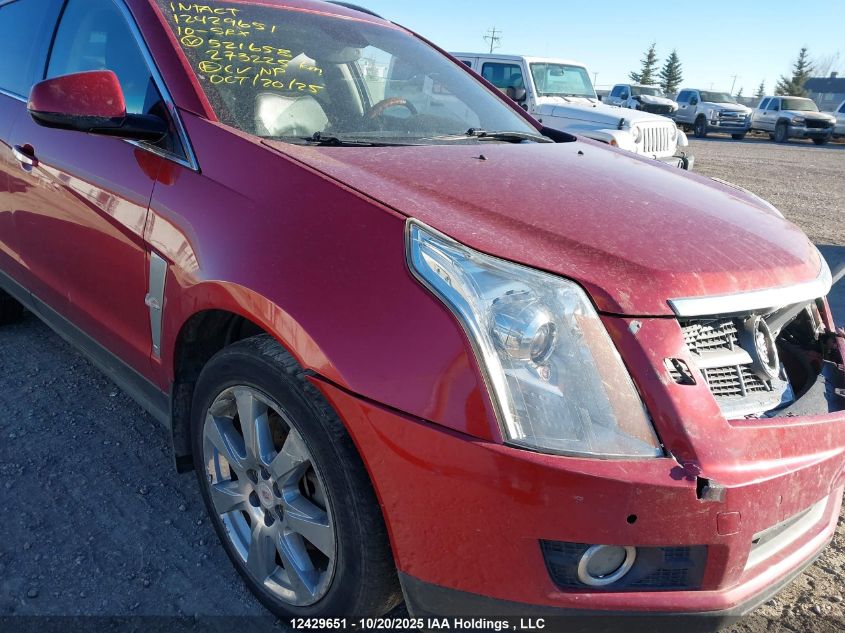 2010 Cadillac Srx Performance Collection VIN: 3GYFNEEY1AS521658 Lot: 12429651