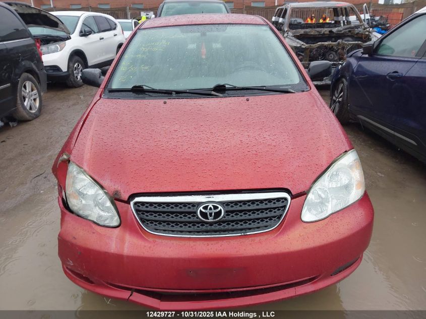 2006 Toyota Corolla VIN: 2T1BR32E76C598482 Lot: 12429727