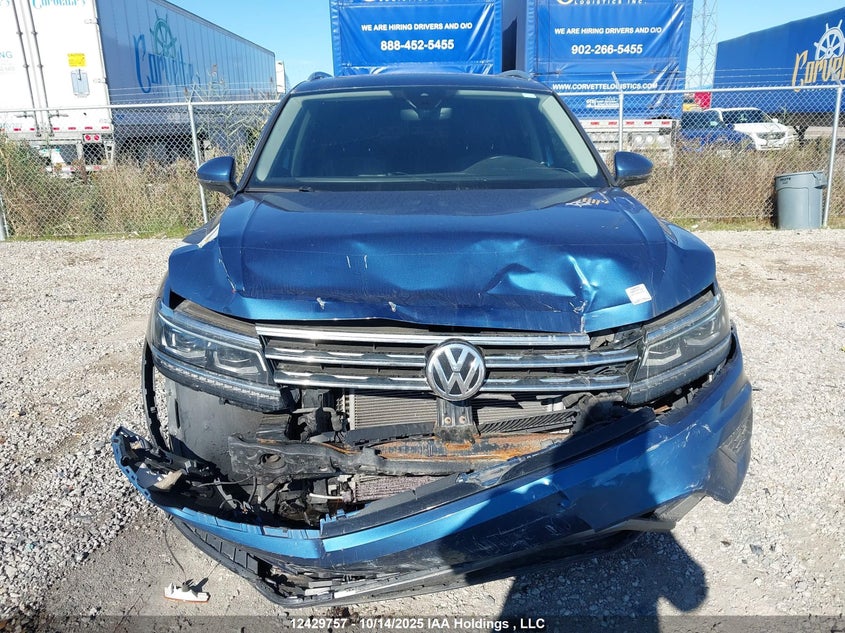 2018 Volkswagen Tiguan Sel Premium VIN: 3VV4B7AX1JM192092 Lot: 12429757