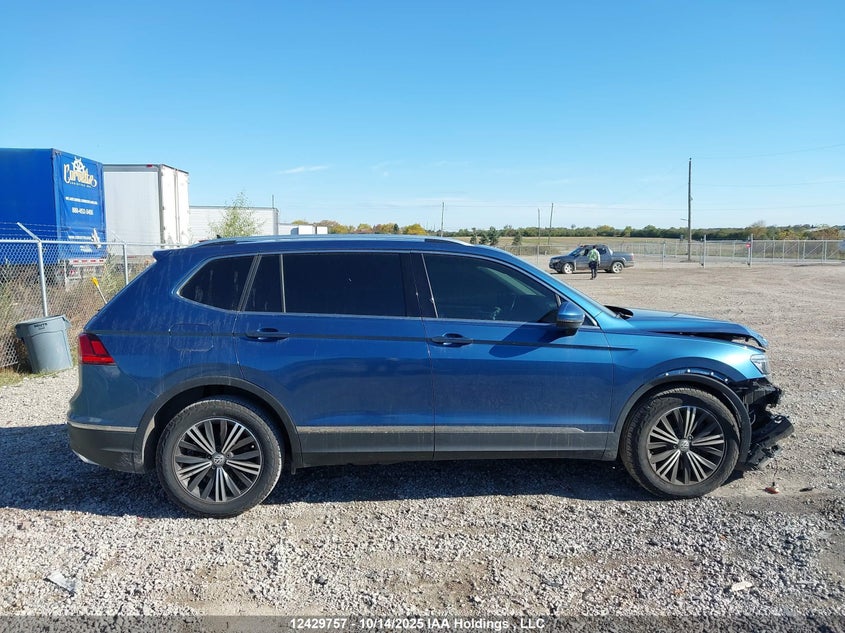 2018 Volkswagen Tiguan Sel Premium VIN: 3VV4B7AX1JM192092 Lot: 12429757