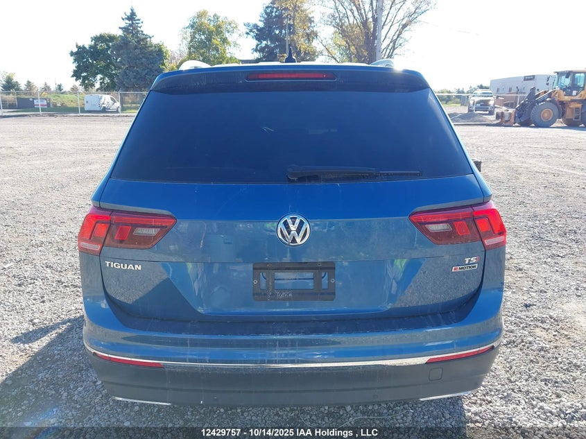 2018 Volkswagen Tiguan Sel Premium VIN: 3VV4B7AX1JM192092 Lot: 12429757