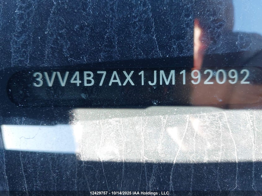 2018 Volkswagen Tiguan Sel Premium VIN: 3VV4B7AX1JM192092 Lot: 12429757