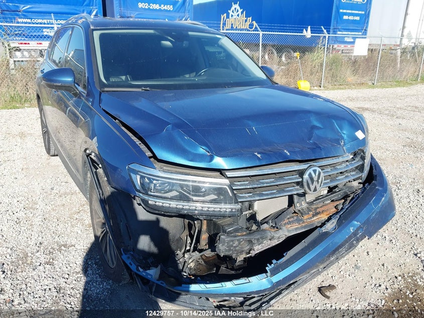 2018 Volkswagen Tiguan Sel Premium VIN: 3VV4B7AX1JM192092 Lot: 12429757