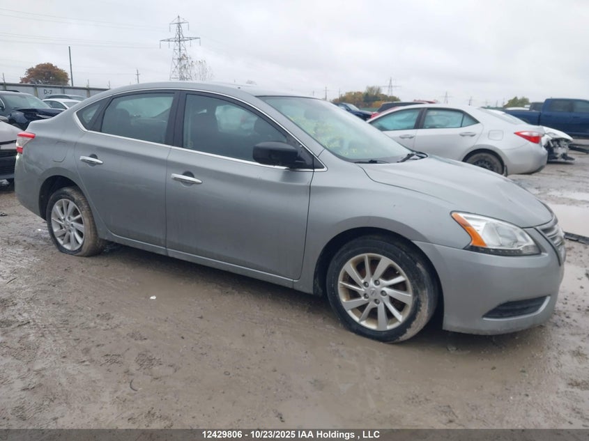3N1AB7AP0EL690297 2014 NISSAN SENTRA photo no. 2