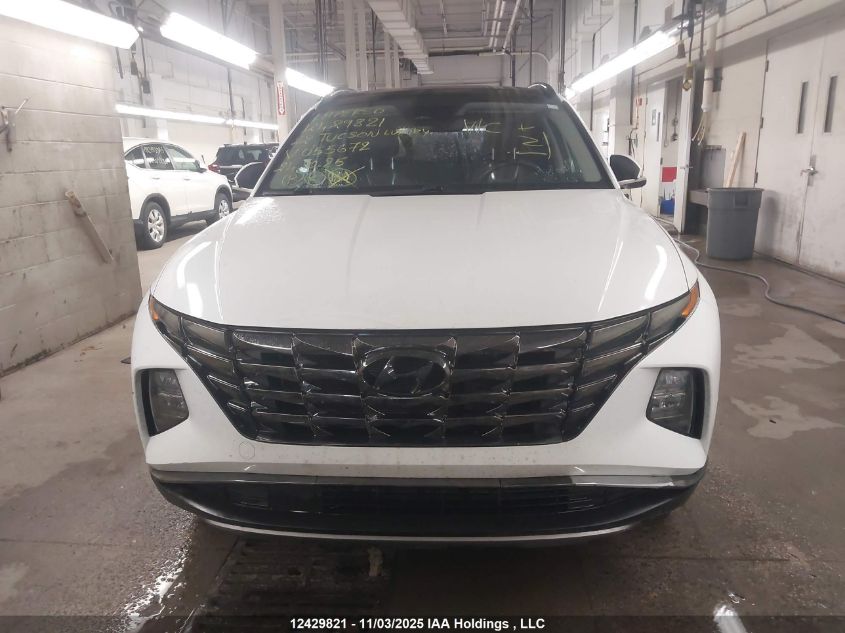 2022 Hyundai Tucson Luxury/Ultimate VIN: KM8JDDA29NU055672 Lot: 12429821