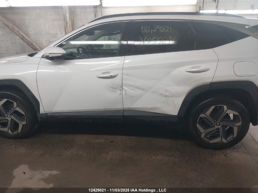 2022 Hyundai Tucson Luxury/Ultimate VIN: KM8JDDA29NU055672 Lot: 12429821