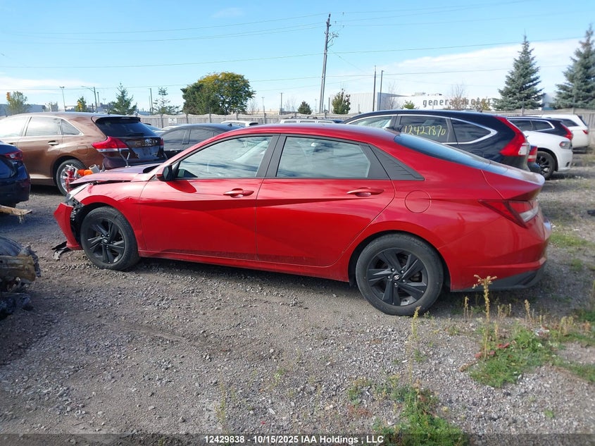 2022 Hyundai Elantra Sel VIN: KMHLM4AGXNU295625 Lot: 12429838