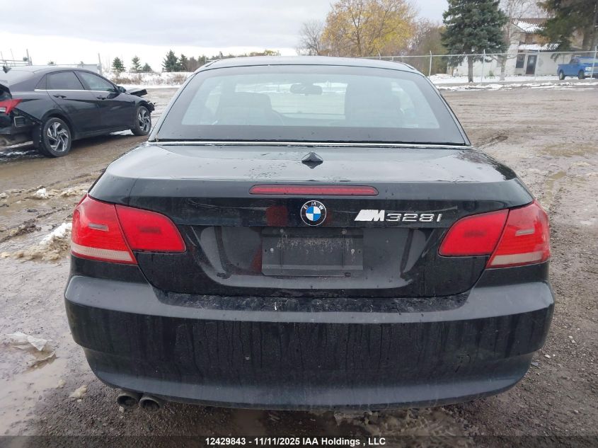 2008 BMW 328I VIN: WBAWL13528PX18339 Lot: 12429843