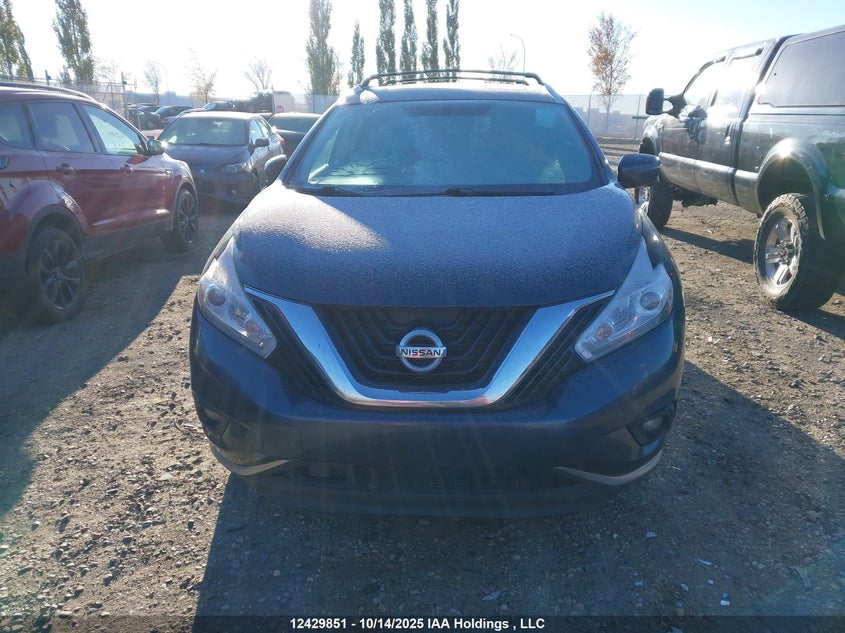 2015 Nissan Murano S/Sl/Sv/Platinum VIN: 5N1AZ2MH4FN286593 Lot: 12429851