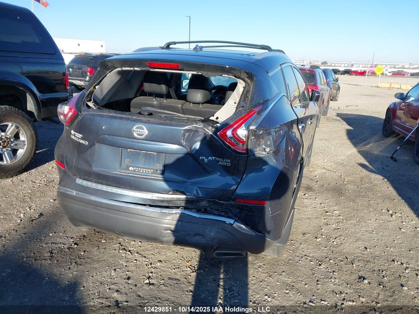 2015 Nissan Murano S/Sl/Sv/Platinum VIN: 5N1AZ2MH4FN286593 Lot: 12429851