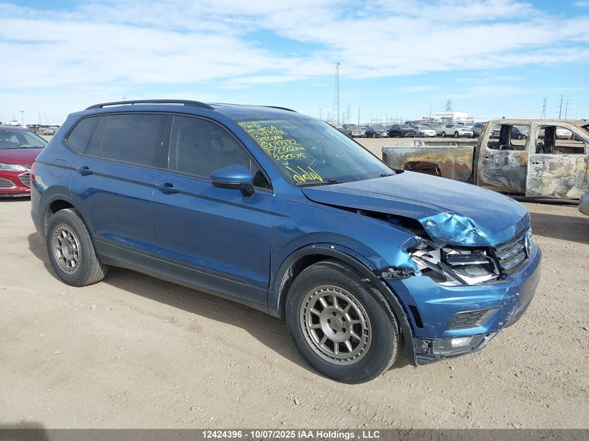 3VV0B7AX4JM078182 2018 Volkswagen Tiguan Trendline auction photo 1