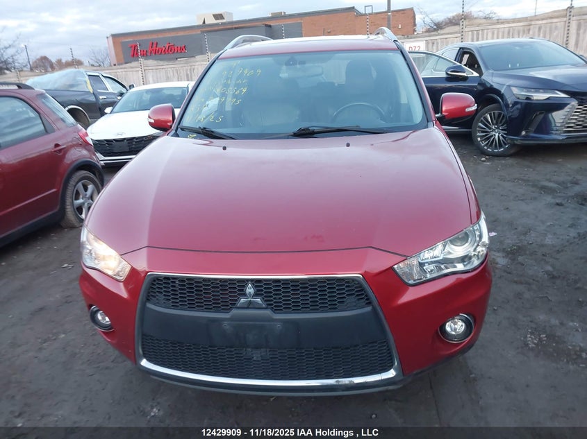 2010 Mitsubishi Outlander Gt VIN: JA4JT5AX7AZ605564 Lot: 12429909