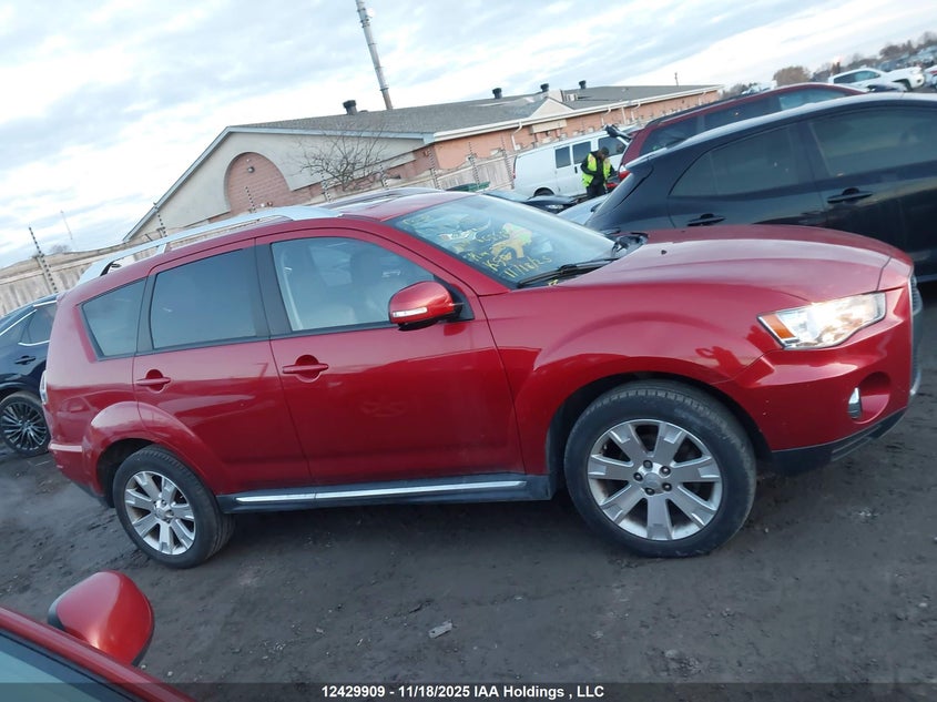 2010 Mitsubishi Outlander Gt VIN: JA4JT5AX7AZ605564 Lot: 12429909