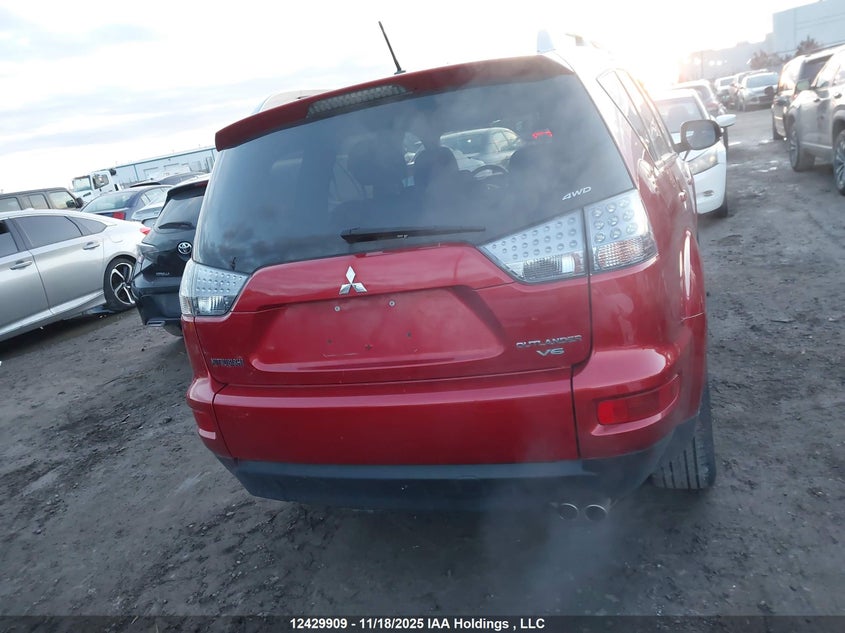 2010 Mitsubishi Outlander Gt VIN: JA4JT5AX7AZ605564 Lot: 12429909