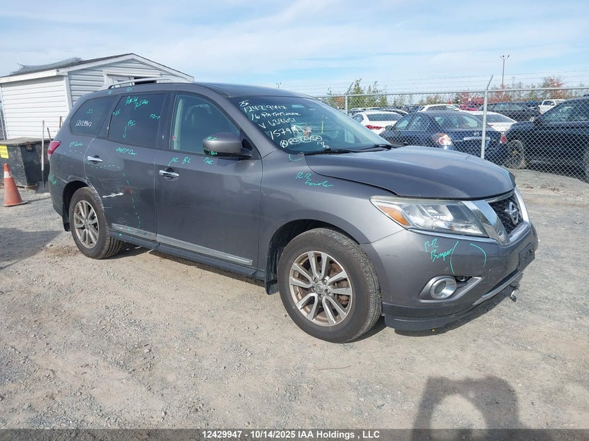 5N1AR2MM8GC638651 2016 Nissan Pathfinder Platinum/S/Sl/Sv auction photo 1