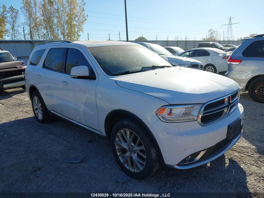 1C4RDJDG1GC362436 2016 Dodge Durango Limited auction photo 1