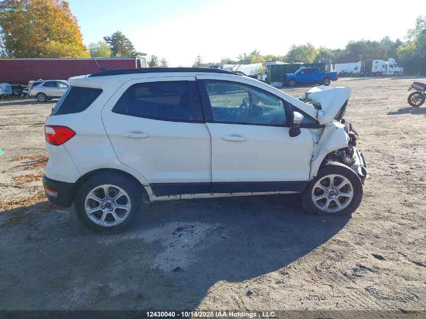 2019 Ford Ecosport Se VIN: MAJ3S2GE6KC297108 Lot: 12430040