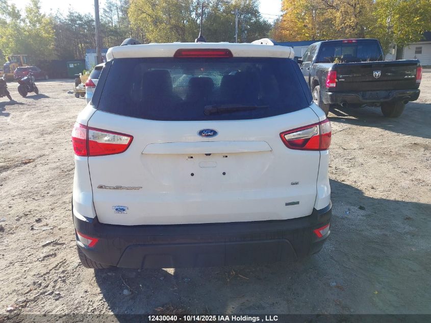 2019 Ford Ecosport Se VIN: MAJ3S2GE6KC297108 Lot: 12430040