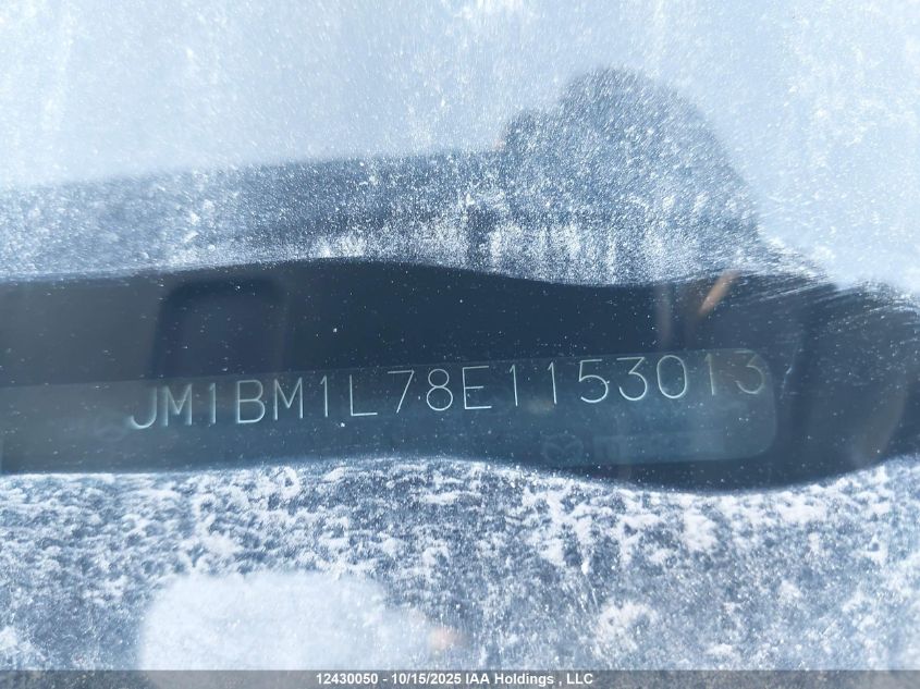 2014 Mazda Mazda3 VIN: JM1BM1L78E1153013 Lot: 12430050