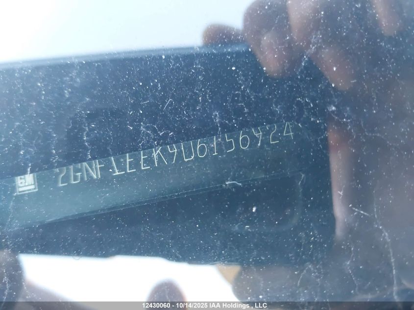 2013 Chevrolet Equinox Lt VIN: 2GNFLEEK9D6156924 Lot: 12430060