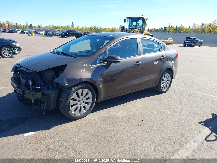 KNADN4A35F6477769 2015 KIA RIO photo no. 2