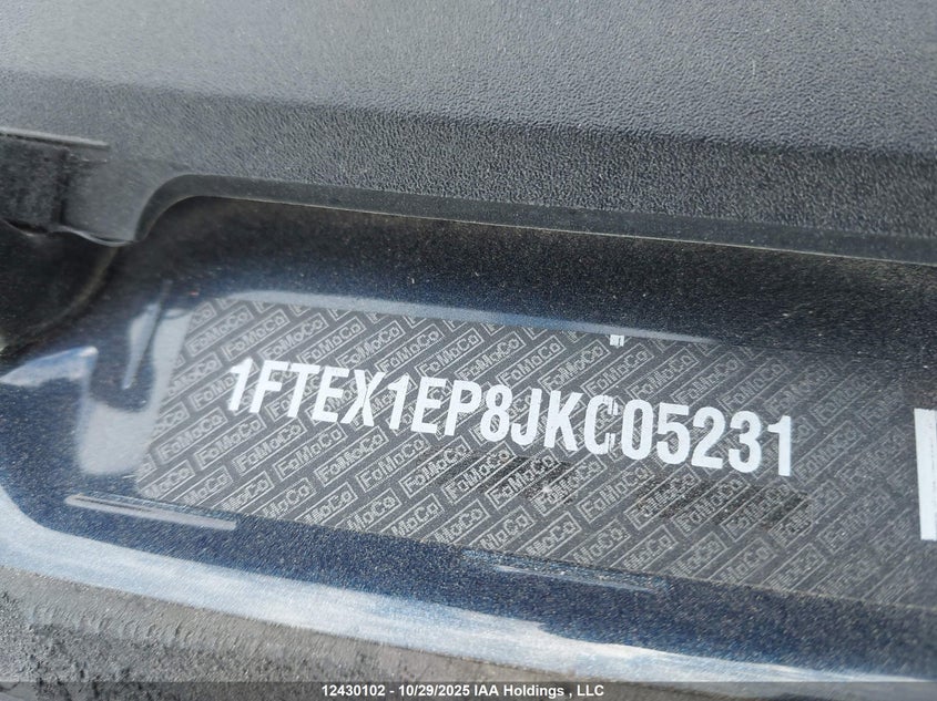 1FTEX1EP8JKC05231 2018 FORD F-150 photo no. 20
