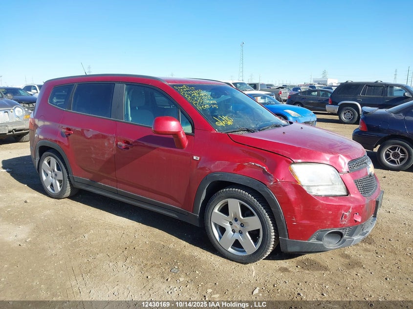 KL77P2EM4CK583955 2012 Chevrolet Orlando 1Lt/2Lt auction photo 1