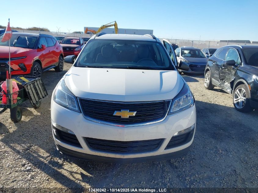 2015 Chevrolet Traverse Ls VIN: 1GNKVFKD9FJ154715 Lot: 12430242