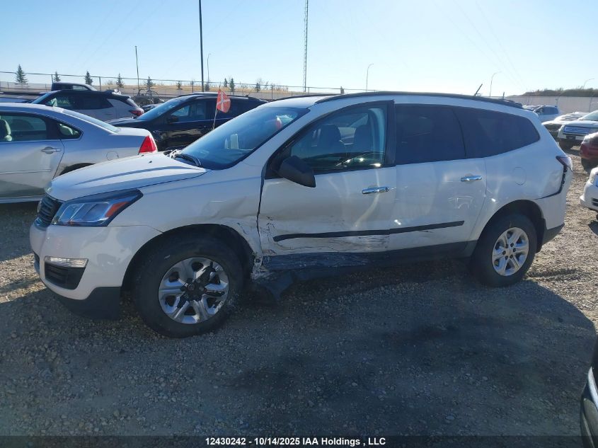 2015 Chevrolet Traverse Ls VIN: 1GNKVFKD9FJ154715 Lot: 12430242
