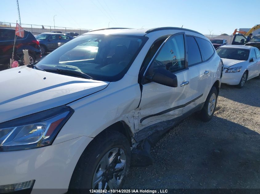 2015 Chevrolet Traverse Ls VIN: 1GNKVFKD9FJ154715 Lot: 12430242