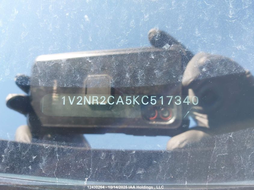 2019 Volkswagen Atlas Sel Premium VIN: 1V2NR2CA5KC517340 Lot: 12430264