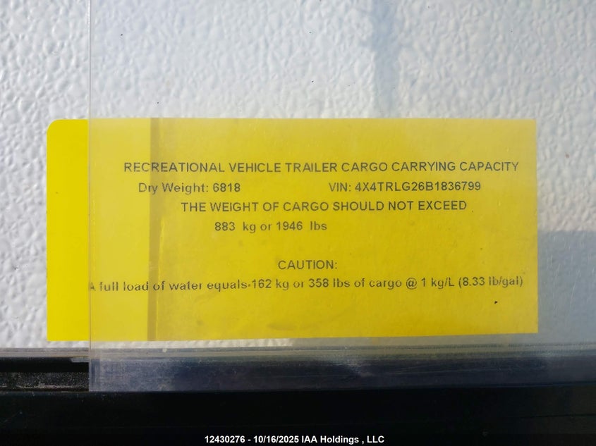 4X4TRLG26B1836799 2011   photo no. 13