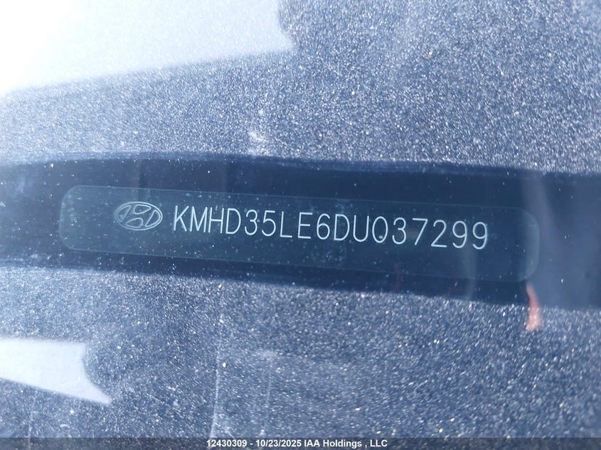KMHD35LE6DU037299 2013 HYUNDAI ELANTRA photo no. 20