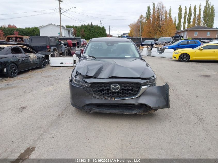2022 Mazda Cx-5 Gx VIN: JM3KFBBL7N0624287 Lot: 12430315