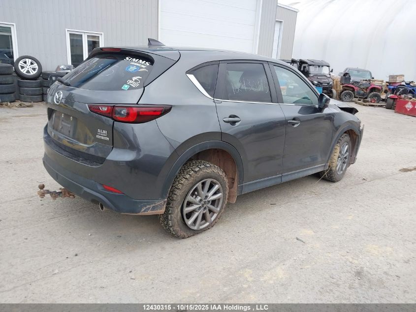 2022 Mazda Cx-5 Gx VIN: JM3KFBBL7N0624287 Lot: 12430315