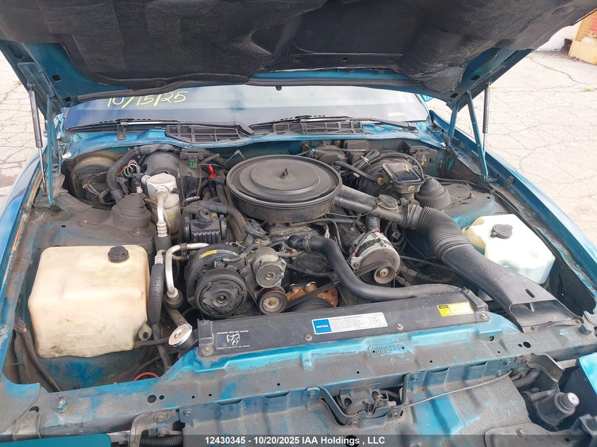 1992 Pontiac Firebird Formula VIN: 1G2FS23E6NL222981 Lot: 12430345