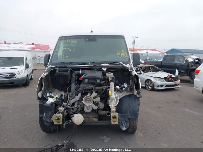 2022 Mercedes-Benz Sprinter 2500 Standard Roof I4 Diesel VIN: W1Y4DBHY6NP481264 Lot: 12430383