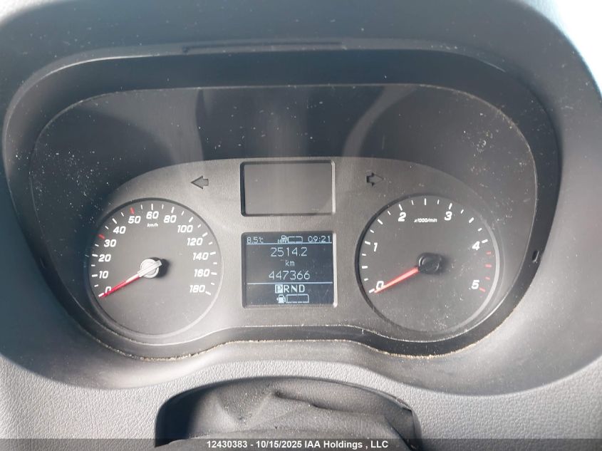 2022 Mercedes-Benz Sprinter 2500 Standard Roof I4 Diesel VIN: W1Y4DBHY6NP481264 Lot: 12430383