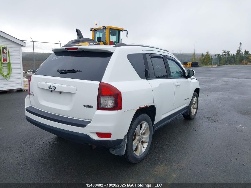 2014 Jeep Compass Sport VIN: 1C4NJDAB7ED820294 Lot: 12430402
