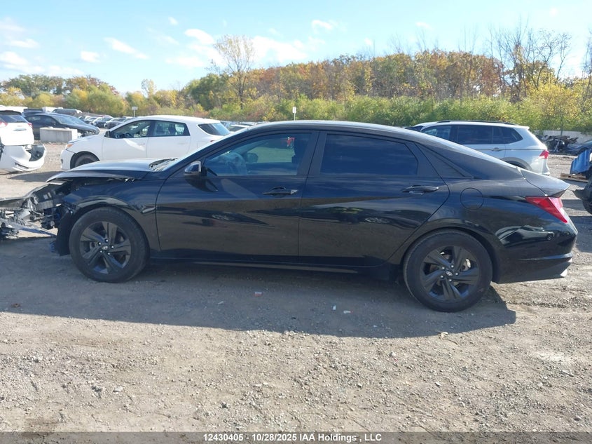 2022 Hyundai Elantra Preferred Ivt With Sun And Tech Package VIN: KMHLM4AG6NU278577 Lot: 12430405