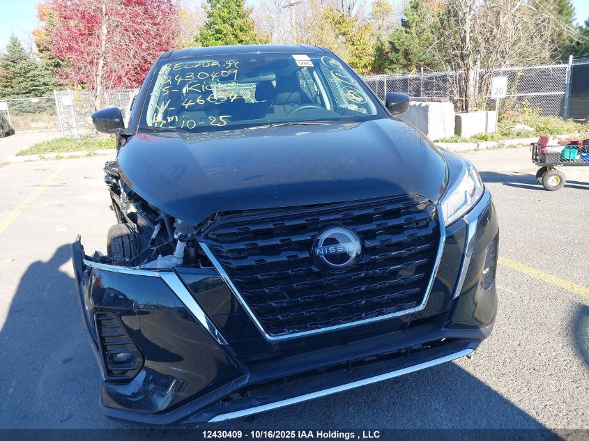 2025 Nissan Kicks Play VIN: 3N1CP5BV0SL466342 Lot: 12430409