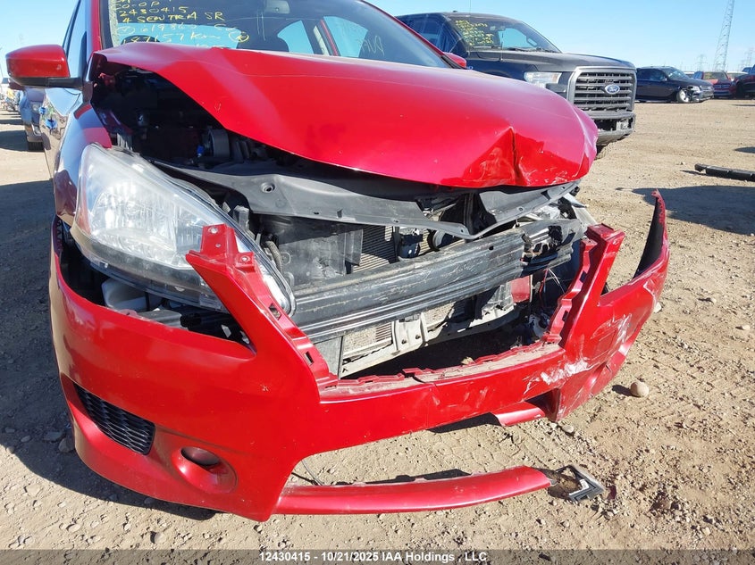 2014 Nissan Sentra 1.8 S/1.8 Sl/1.8 Sr/1.8 Sv/Sv VIN: 3N1AB7AP9EL619860 Lot: 12430415