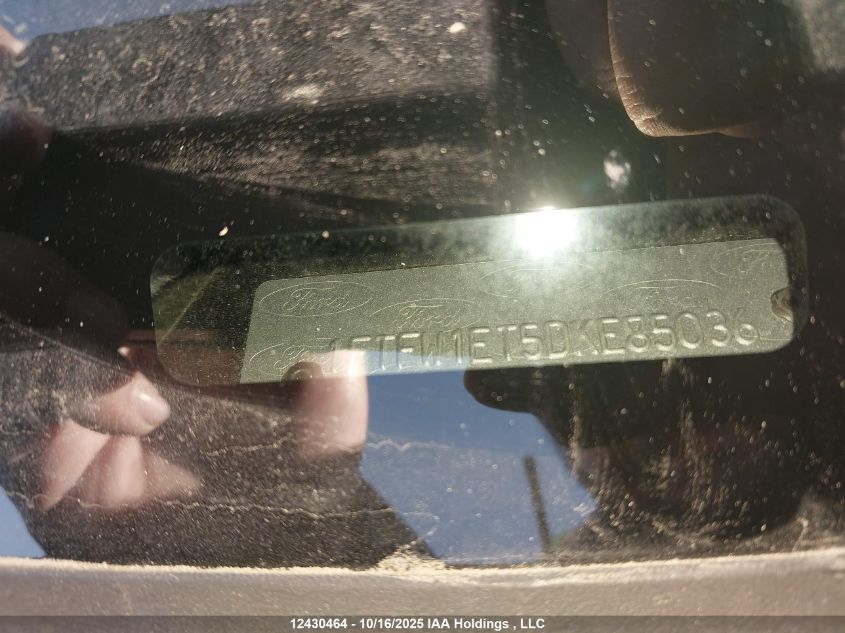 2013 Ford F-150 Fx4 VIN: 1FTFW1ET5DKE85036 Lot: 12430464