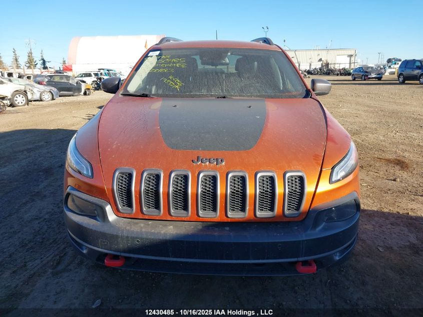 2015 Jeep Cherokee Trailhawk VIN: 1C4PJMBS8FW500883 Lot: 12430485