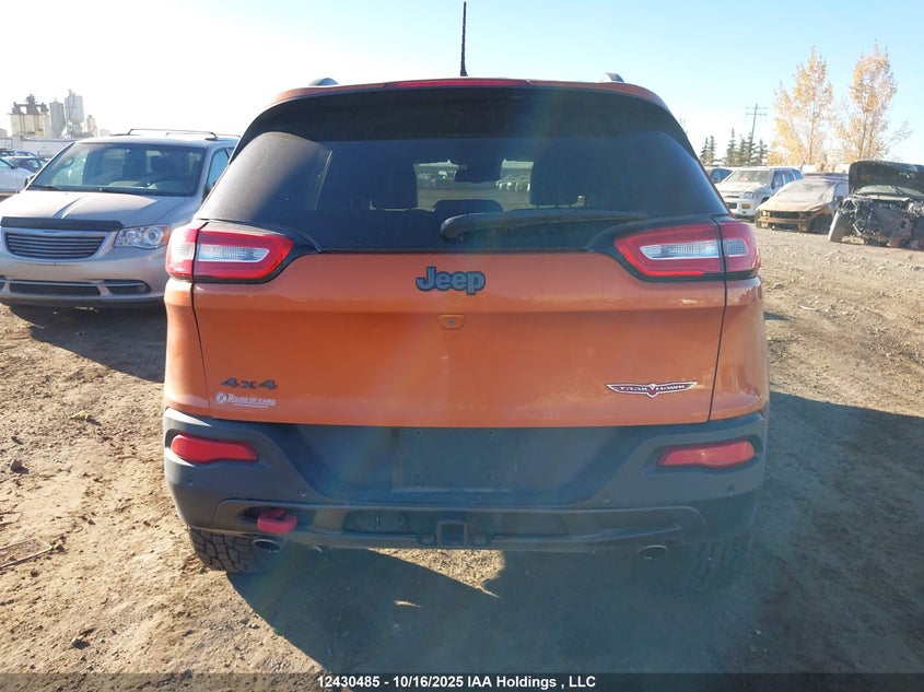 2015 Jeep Cherokee Trailhawk VIN: 1C4PJMBS8FW500883 Lot: 12430485