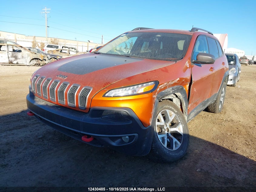1C4PJMBS8FW500883 2015 JEEP CHEROKEE photo no. 2